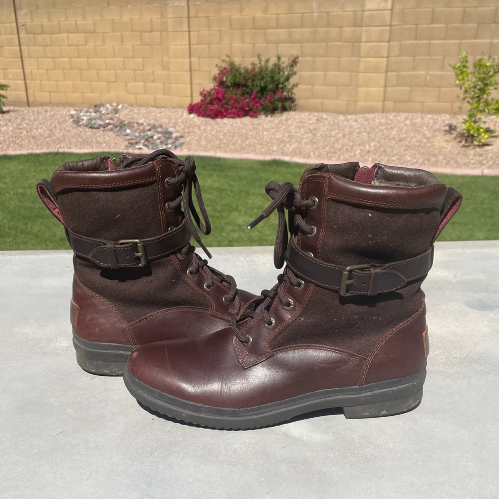 Ugg Weatherproof Combat Boots - image 1